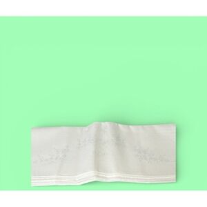 2 Standard Pillowcases Stamped Embroidery‎ Ready Basket Floral Garden Pattern